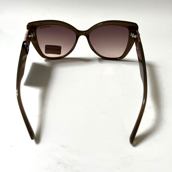 New Original TRUE RELIGION Cat Eye Sunglasses Green Acetate main image 4